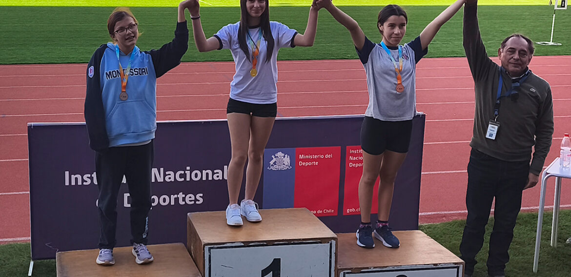 Estudiante del Colegio Los Agustinos se corona campeona en el Torneo Provincial de Atletismo