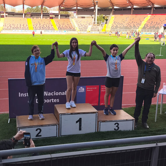 Estudiante del Colegio Los Agustinos se corona campeona en el Torneo Provincial de Atletismo